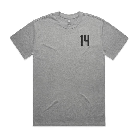 Short Sleeve Panthers 14 gray