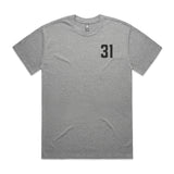 Short Sleeve Maple Leafs 31 gray