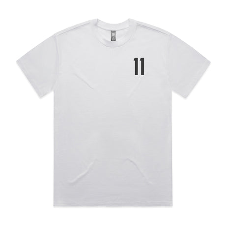 Short Sleeve Blackhawks 11 White