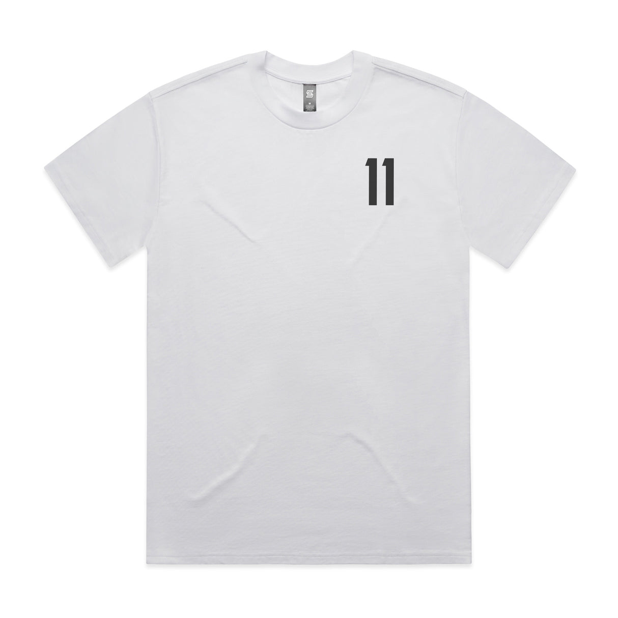 Short Sleeve Panthers 11 white